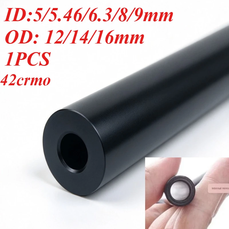 OD16mm 14mm 12mm Seamless Steel  Hydraulic Alloy Precision Steel Metal Carbon Steel Pipem Explosion-proof  Barrel Cutting Pcp