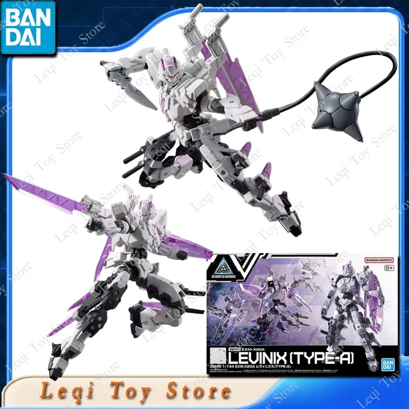 

Bandai Original Genuine 30MM 1/144 EXM-X20A LEVINIX [ TYPE-A ] Action Anime Figures Toys Boys Kids Gift Assembly Model Ornaments