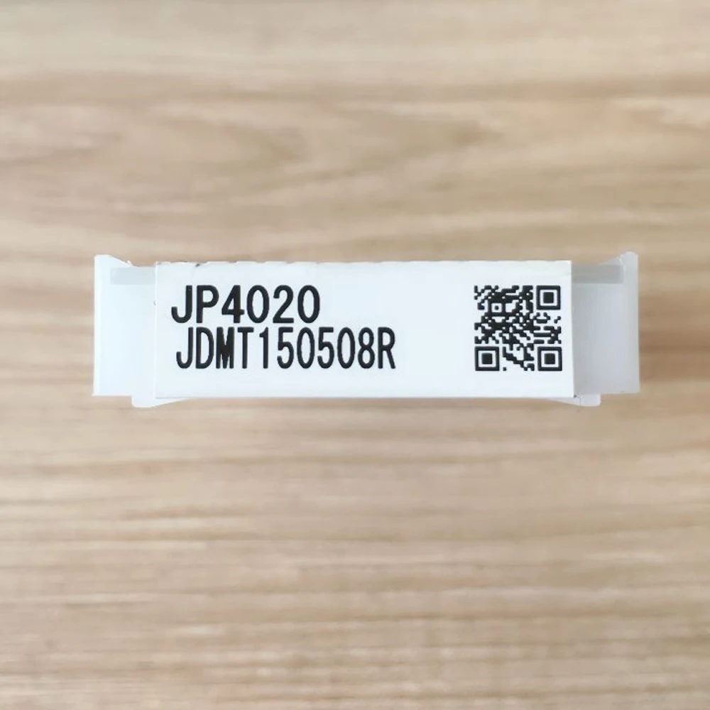 كربيد إدراج الأصلي اليابان العلامة التجارية القاطع JDMT150508R JP4020 تحول إدراج JDMT150508 R0.8 مخرطة باستخدام الحاسب الآلي سكين طحن أداة