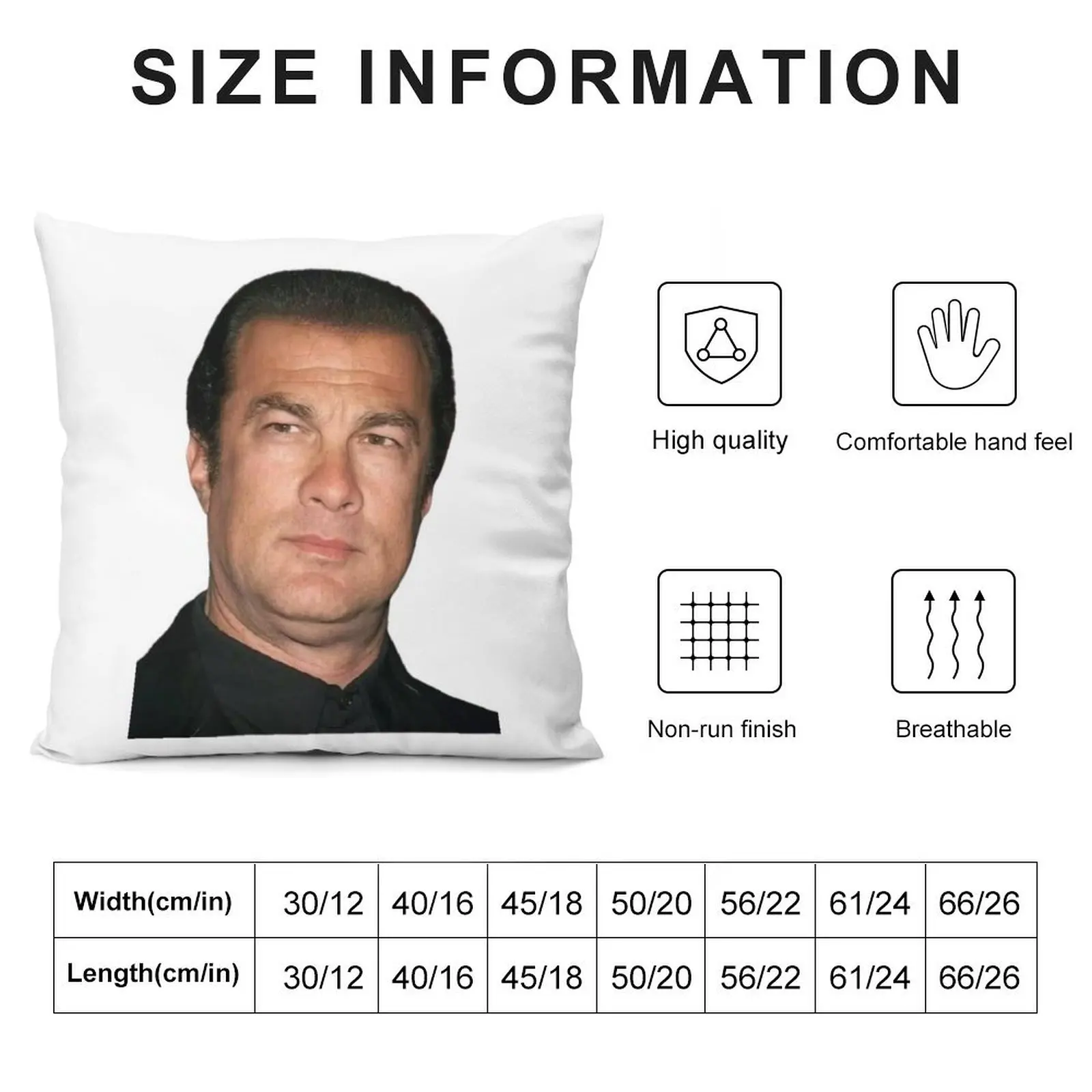 steven seagal Throw Pillow Cushion Cover Cushions For Decorative Sofa pillow