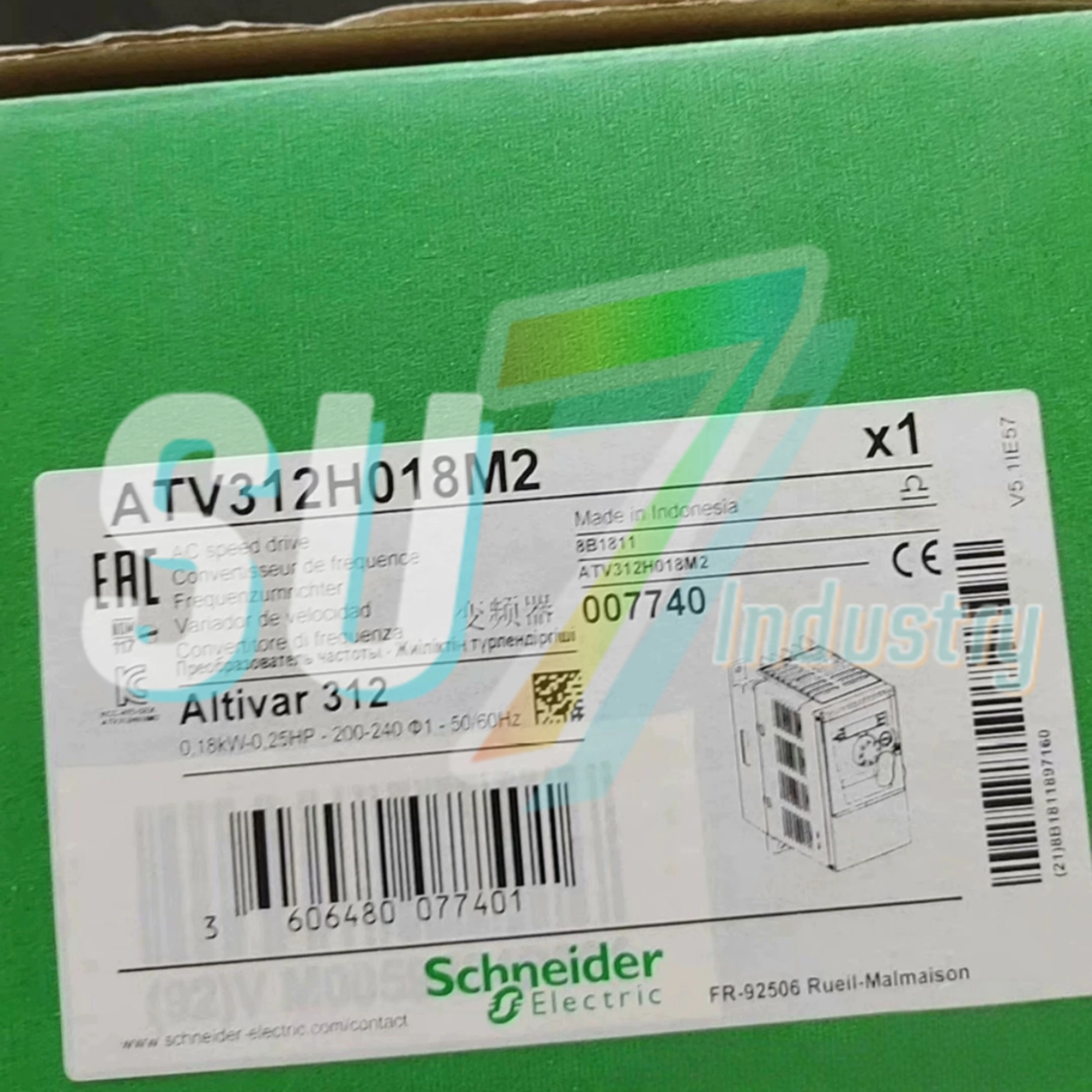 convertitore di frequenza Nuovo in magazzino ATV312H018M2 ATV312H037M2 ATV312H037N4 ATV312H055N4 ATV312H075M2