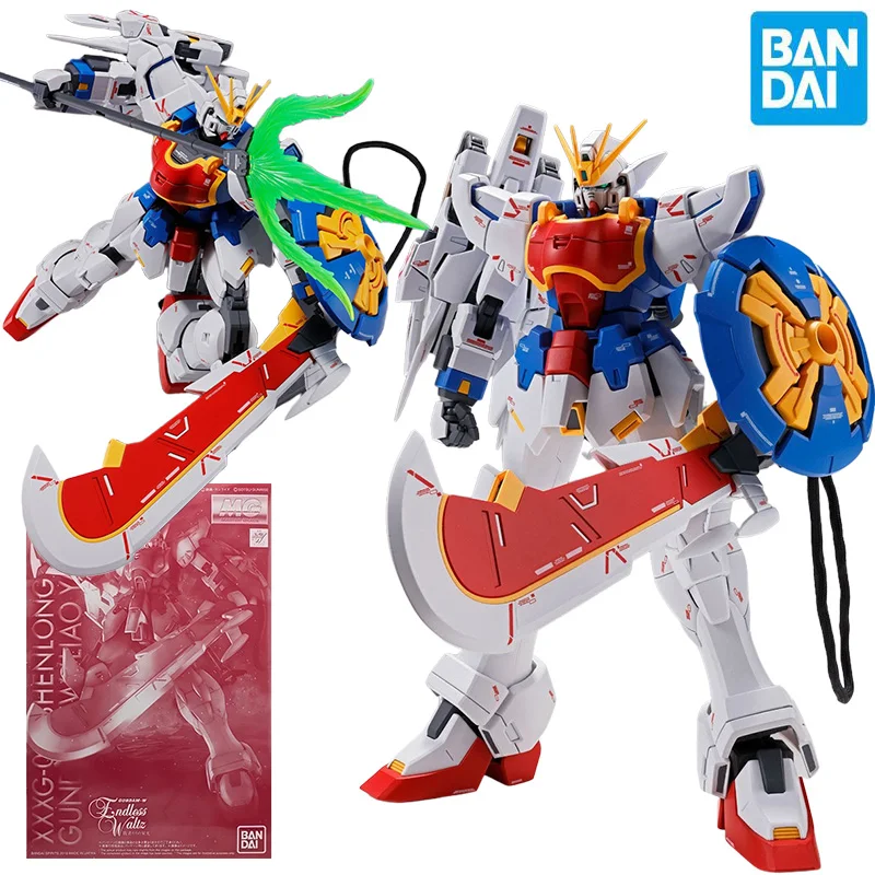

Bandai MG 1/100 XXXG-01S Shenlong Gundam Action Figure Gundam Anime Figure Plastic Model Kit Gunpla Gifts Toys for Boys
