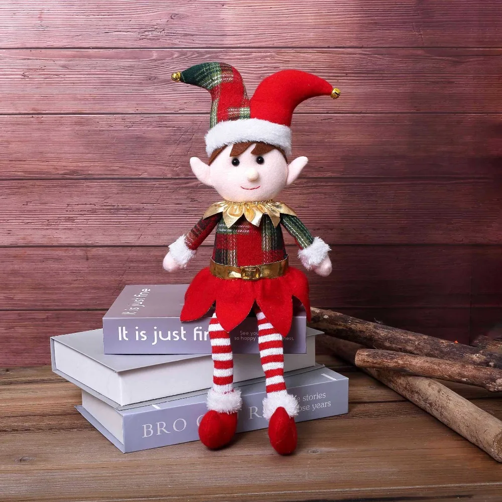 Boneka Elf Natal Lucu 2025, Tren Penjualan Terlaris, Dekorasi Jendela, Boneka Topi Payet Kreatif, Dekorasi Liburan Serbaguna