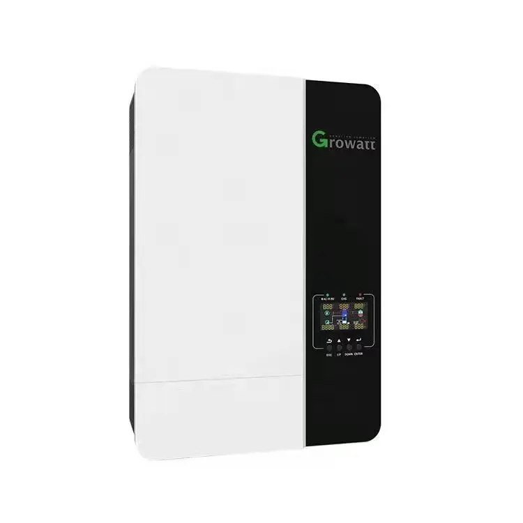 Growatt Hybrid Solar Inverter SPF 5000ES Single Phase 230V 5KW Off Grid Inverter Charger 48V 5000W