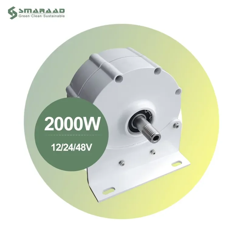 2000W Polish Permanent Magnet AC Synchronous Generator Three-Phase Wind Turbine Generator DIY Wind Turbine Generator