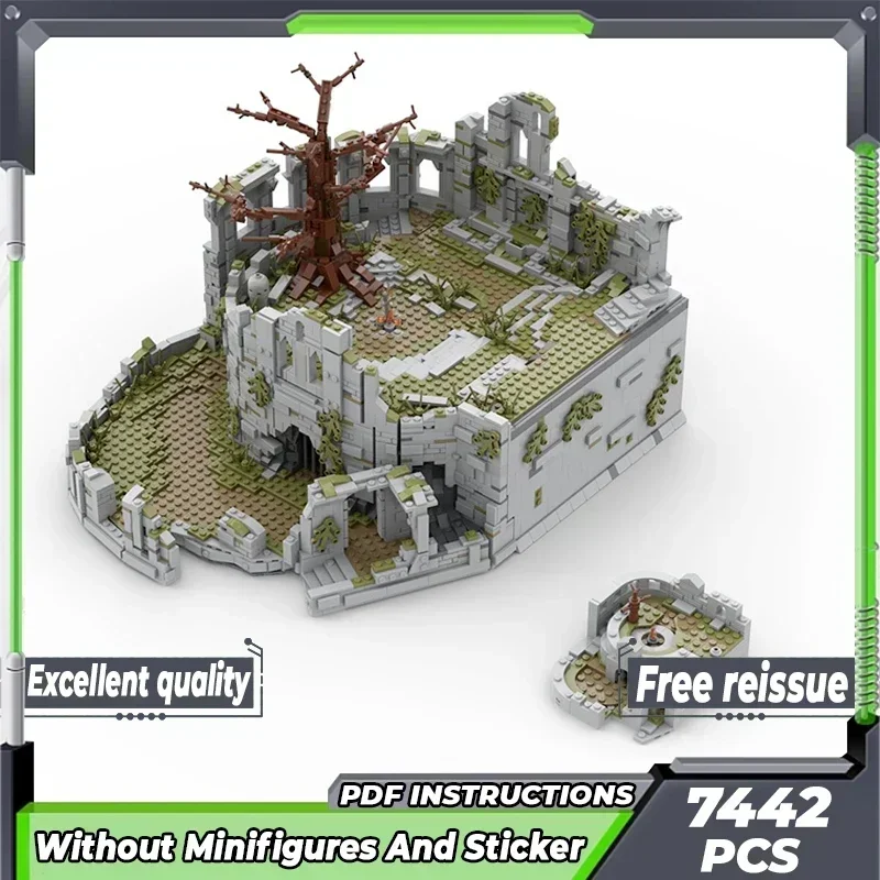 Modello di gioco popolare Moc Mattoni da costruzione Firelink Santuario Falò Tecnologia Blocchi modulari Regali Giocattoli di Natale Set fai da te Assemblaggio