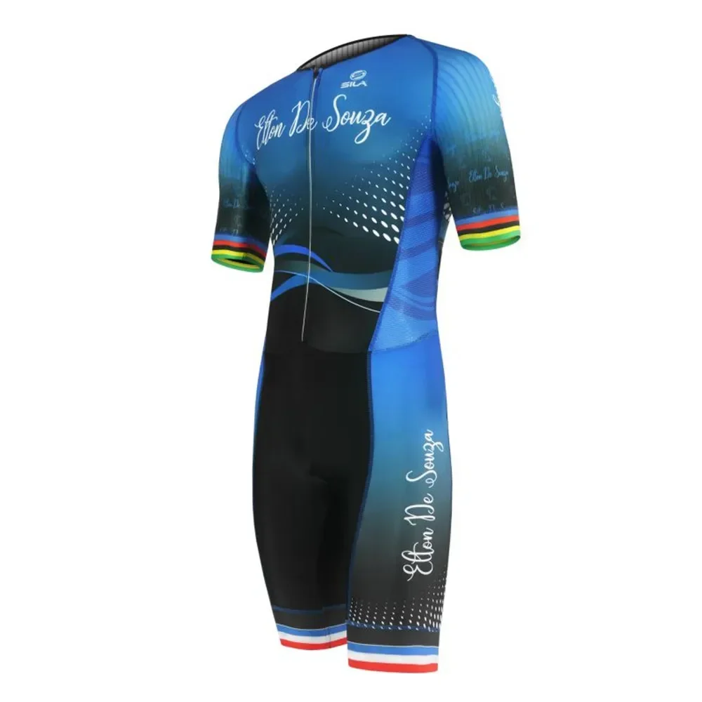 

2023 New Children's Fast Skating Clothing Inline Skating Club Team Practice Jumpsuit Kids Competition Roller Skating Suit