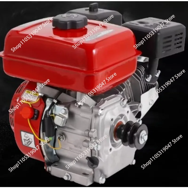 7.5HP 170F Power Head Micro Tiller Grinder Medicine Sprayer Threshing Machine with Water Pump And Pulley System for Agriculture