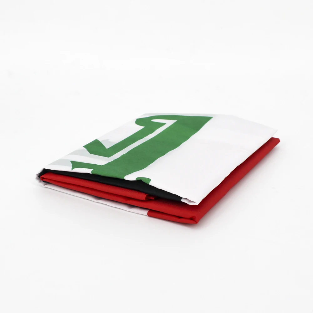 Bandera Irak poliéster impresa – Decoración Oriente Medio - imagen 3