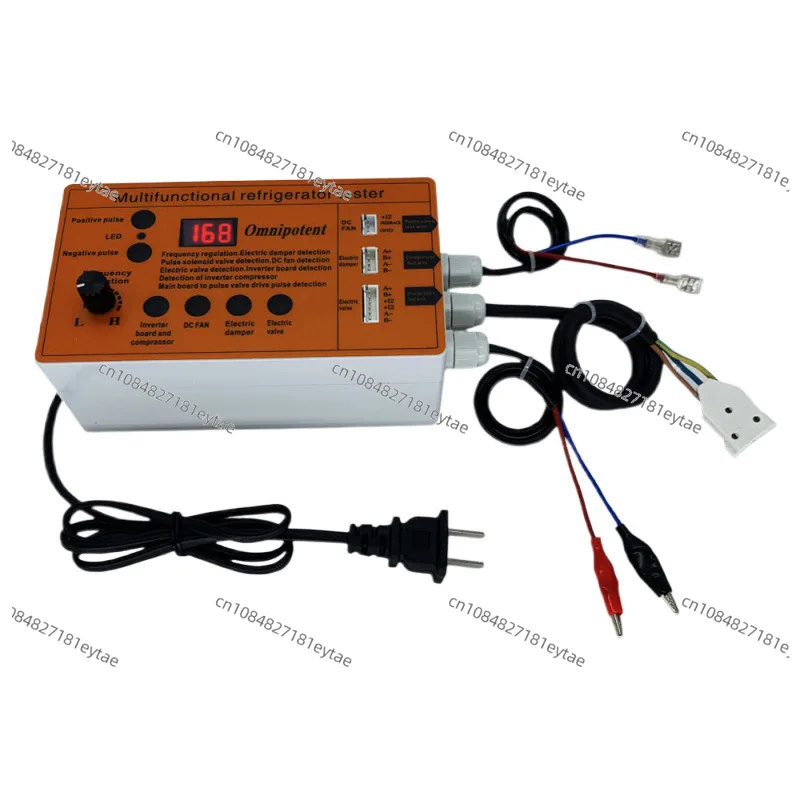 Refrigerator Inverter Board Tester, Compressor/Solenoid Valve Diagnostic Tool, English Version HVAC Repair Equipment
