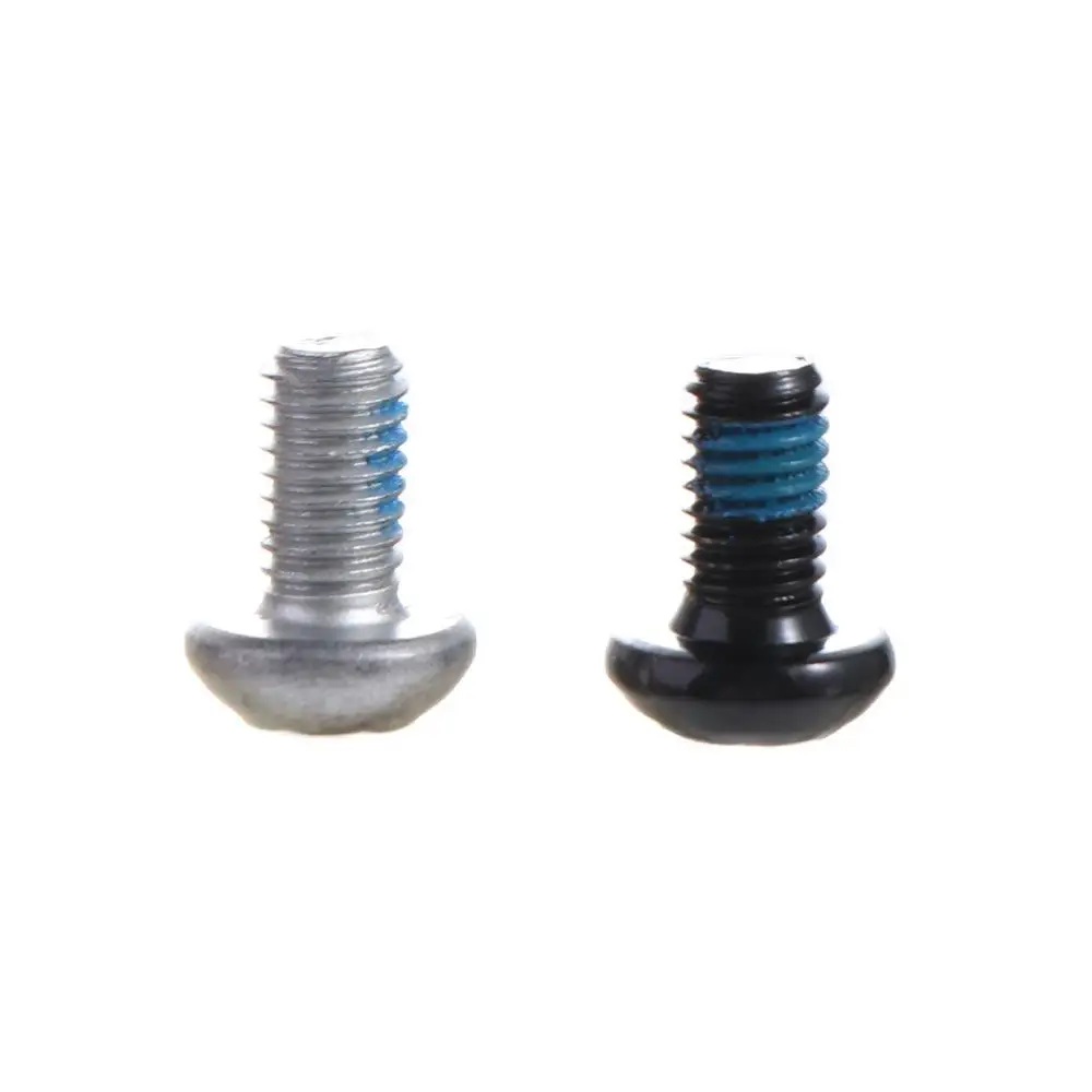 1pc Cycling Parts Bike Disc Brake Rotor Fixing Bolt M5*9mm Screw Bicycle Brake Disc Hex Socket Screws Accessories Silver/black