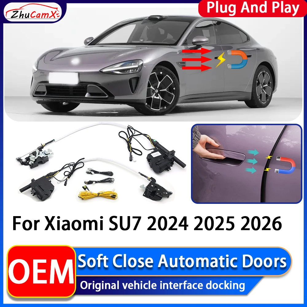 

ZhuCamX OEM Electric Suction Power Soft Close Car Door Automatic Door Closing System For Xiaomi SU7 2024 2025 2026