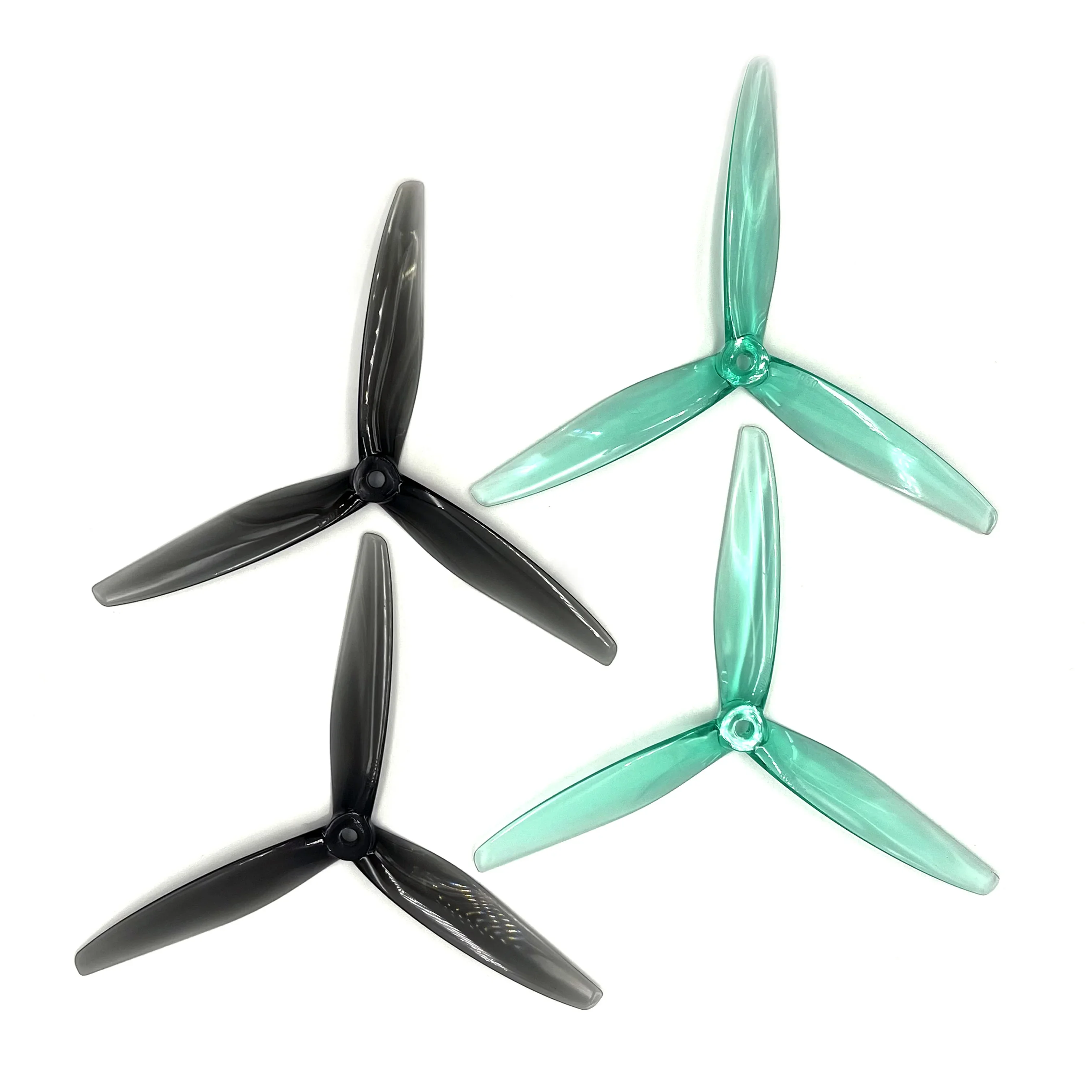 24 pieces/12 pairs Gemfan Qianfeng 7050 7-inch 3-blade PC clockwise and counterclockwise propellers suitable for RC model multi