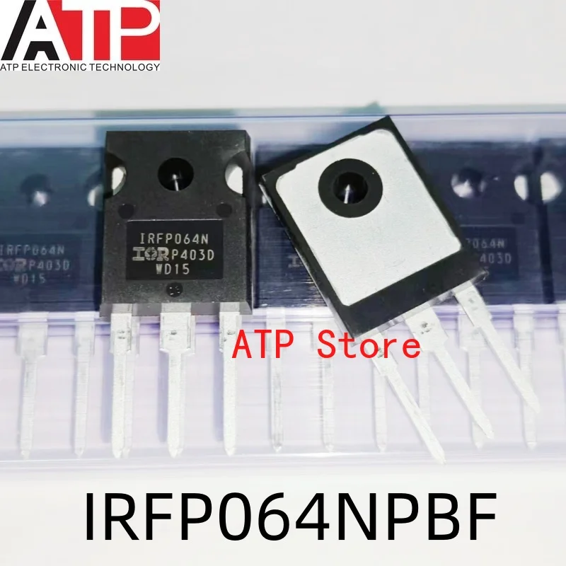 10-50PCS 100% Real Original New Imported IRFP064NPBF IRFP064N TO-247 MOSFET Transistors Tube 55V 110A 200W IRFP064