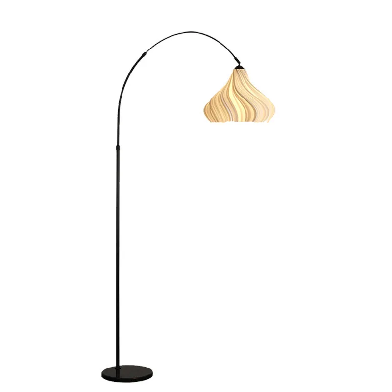 

Fishing lamp Floor lamp Next to sofa corner High value designer bedroom Bedside reading vertical lamp