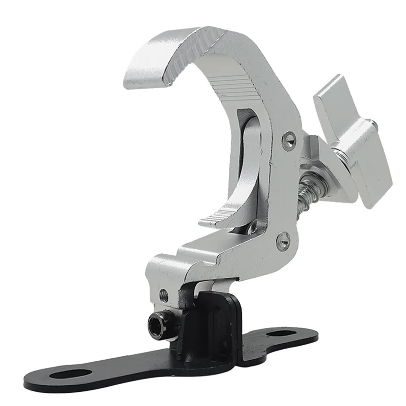 

1Pair Aluminum Stage Light Hook Moving Head Light Truss Clip Safety Load 150KG For DJ Disco Stage Equipment Easy To Use (A)