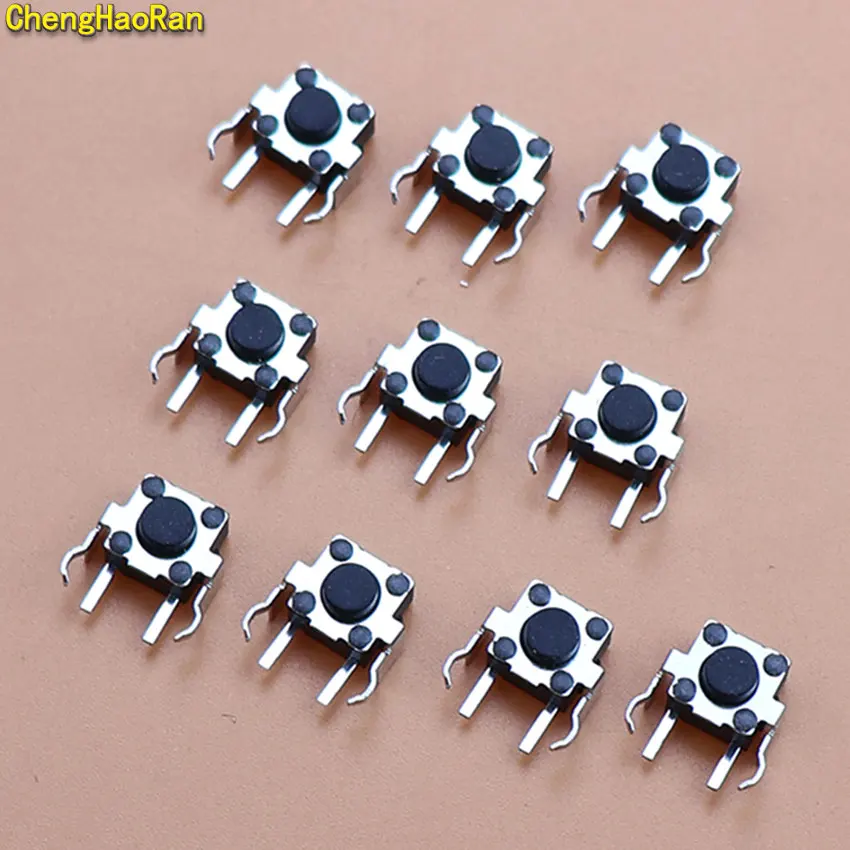 ChengHaoRan 1/2/5/10pcs Para GameBoy Advance SP Interruptor de botão de disparo de ombro esquerdo e direito para GBA SP NDS L R Micro Switch