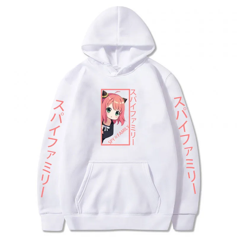 Spy X Family Anime Printed Women's Hoodie Sports Fashion Urban Street Clothing Casual Simple Creative Loose Youth Fashion