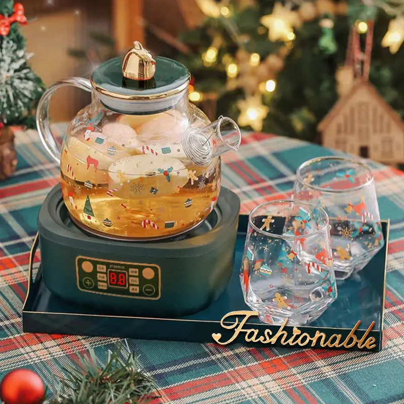 Christmas Health Pot Multifunctional Home Office Teapot Boiling Water Glass Tea Maker Teapot 2026 New