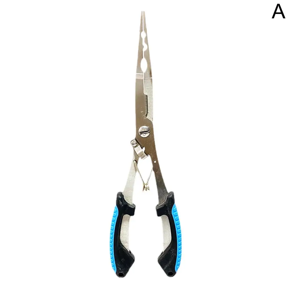 Angeln Zangen Lange Nase Edelstahl Haken Remover Cut Angelschnur Angeln Gebunden Haken Multi-funktionale Angeln Zangen – Detail 3