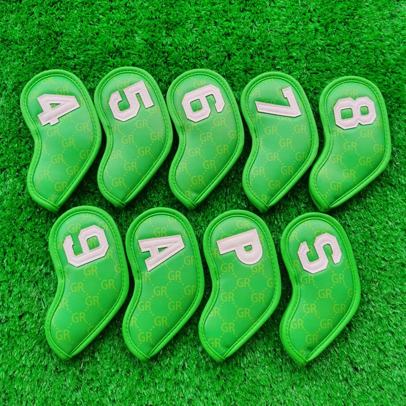 Limited release magnetic Golf digital gradient iron head cover iron head wedge copper 4-9 asp Variety of golf club protectors