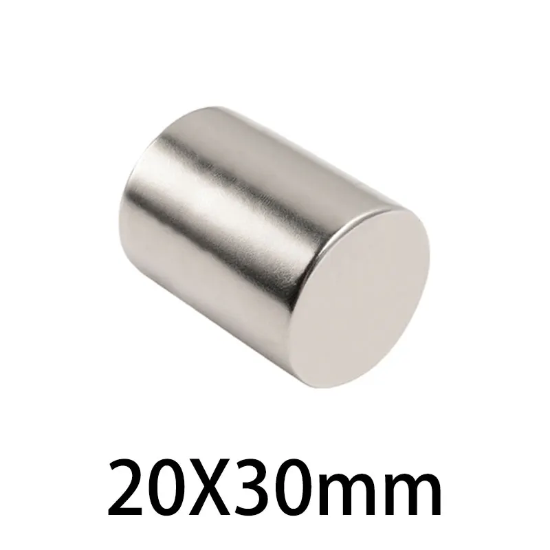 1/2/3/5PCS 20x30mm Neodymium Magnet 20mm x 30mm NdFeB Round Super Powerful Strong Permanent Magnetic imanes Disc  20*30mm