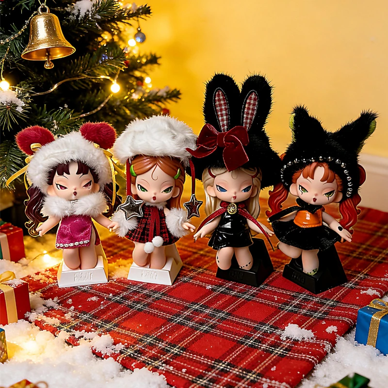 

Dodo Nami Cheers Day Series слепая коробка Kawai модная подвеска кукла коробка-сюрприз фигурка животного Decora Рождественский подарок загадочная коробка игрушка