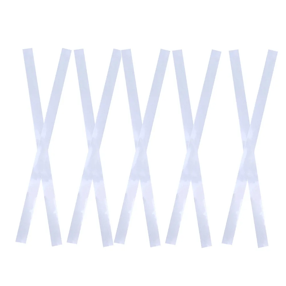 10Pcs Reflective Sticker Strip for Speedometer Distance Meter Motor Tachometer Accessory High-Performance Long-Lasting