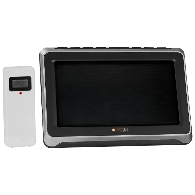Wireless Weather Station 7.5inch HD Color Screen Automatic Time Calibration Weather Forcast for Home Life or Travel