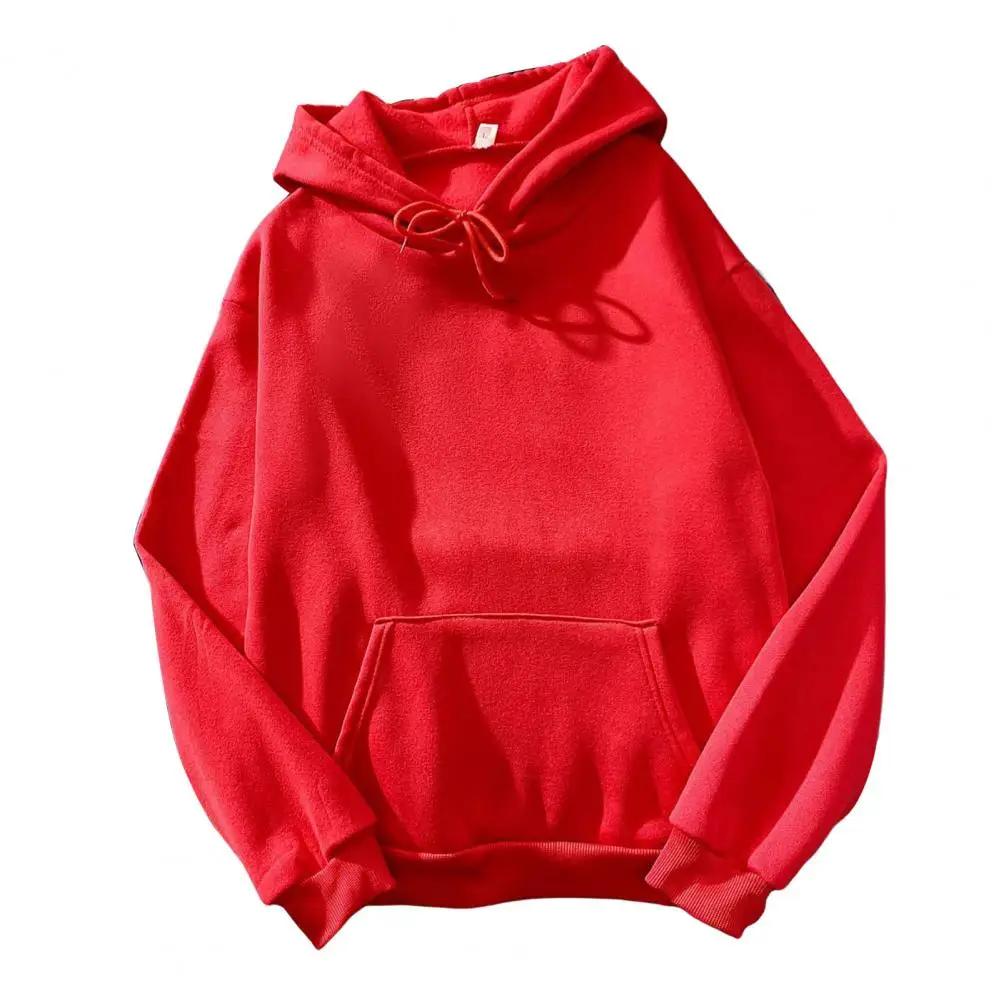 Trendy Women Hoodie Streetwear Women Autumn Hoodie Hooded Elastic Cuff Pullover Women Hoodie  Thermal