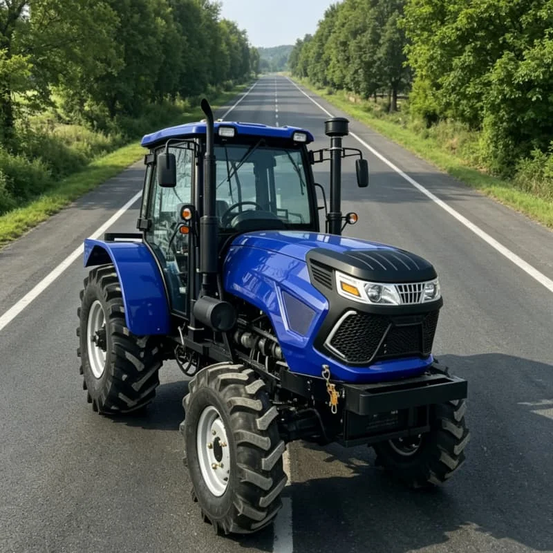 Customized Four-wheel Rotary Tiller, Heavy-duty High-horsepower Wheeled Tractor, High-efficiency Four-wheel Farm Cultivator