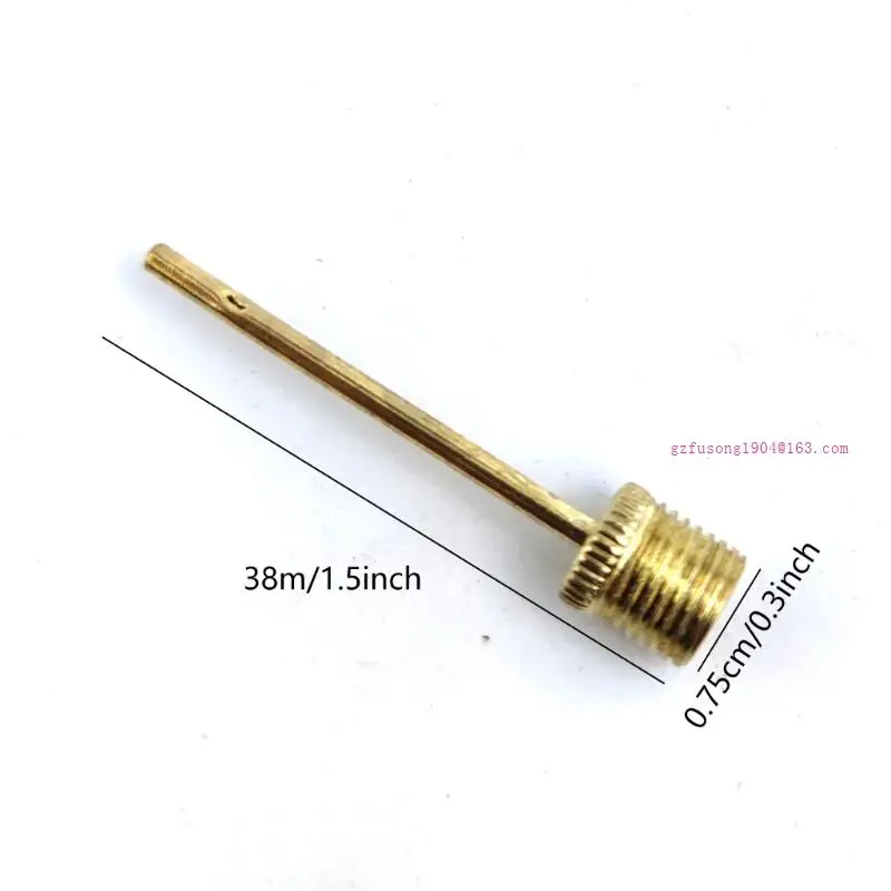 20pcs ปั๊มฟุตบอล inflator เข็มโลหะสแตนเลสพองเข็ม D5QD