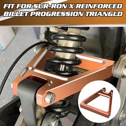 For Sur-Ron Light Bee/Light Bee X/Light Bee XX&Segway X160/X260 Reinforced Rear Progression Triangle 7075Aviation Aluminum Alloy