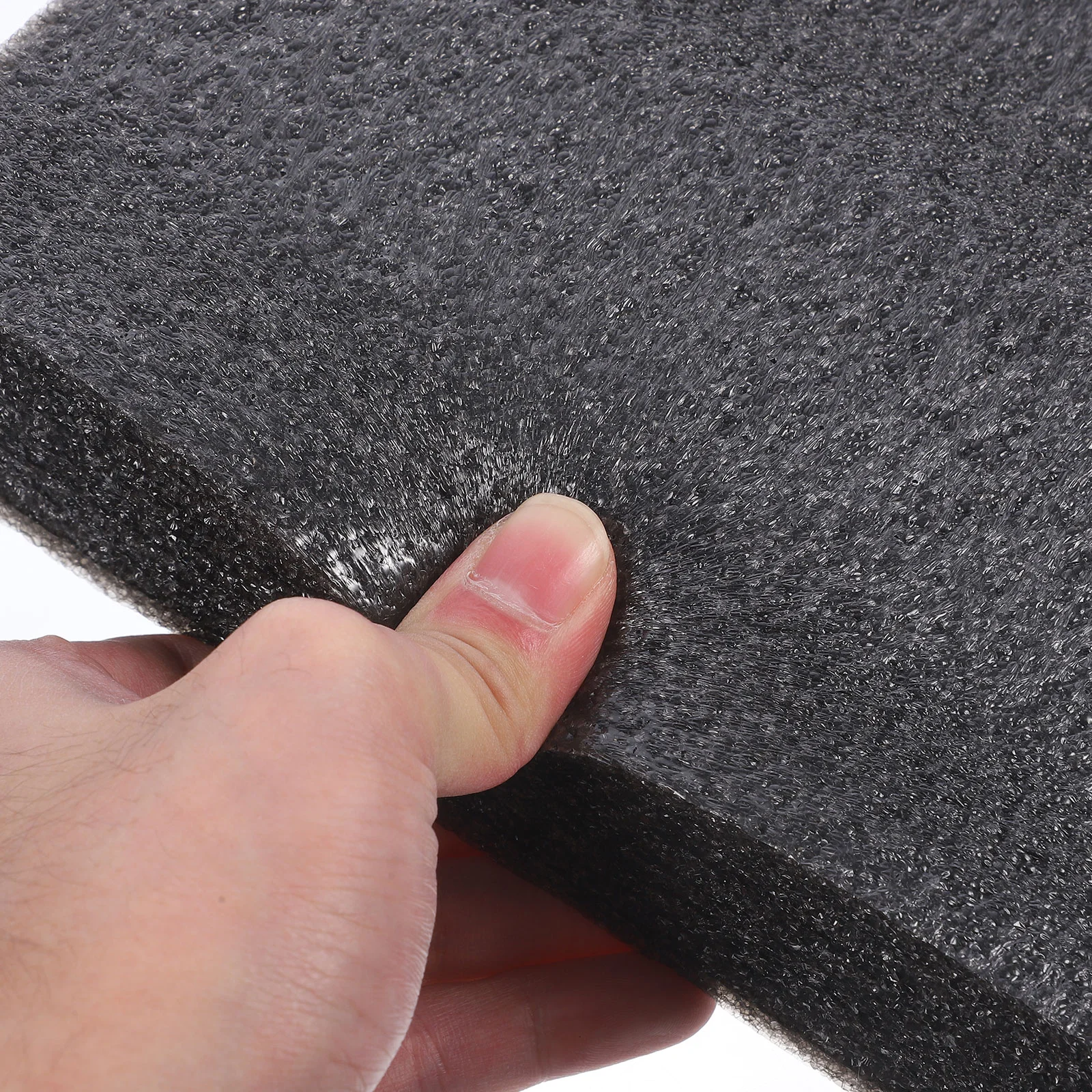 2 Pcs Black Pearl Cotton DIY Foam Cushion Delivery Packing Insert Inserts Toolboxes Foams Professional Block Express Board