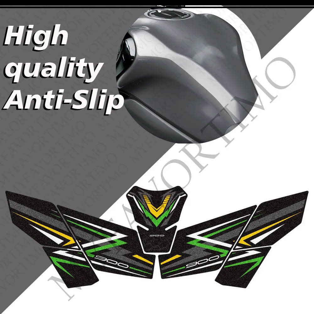 Motorcycle For Z900 Z 900 SE 2019 - 2024 Tank Pad Gas Fuel Oil Protector Kit Fairing Fender Covers Stickers Decals Accessories