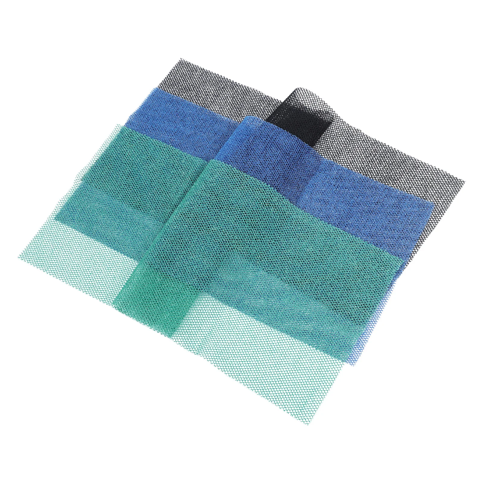 

3pcs African Net Sponge Durable Exfoliating Bath Body Scrubber For Shower Back Cleaning Travel Gym Lightweight Mesh Sponge