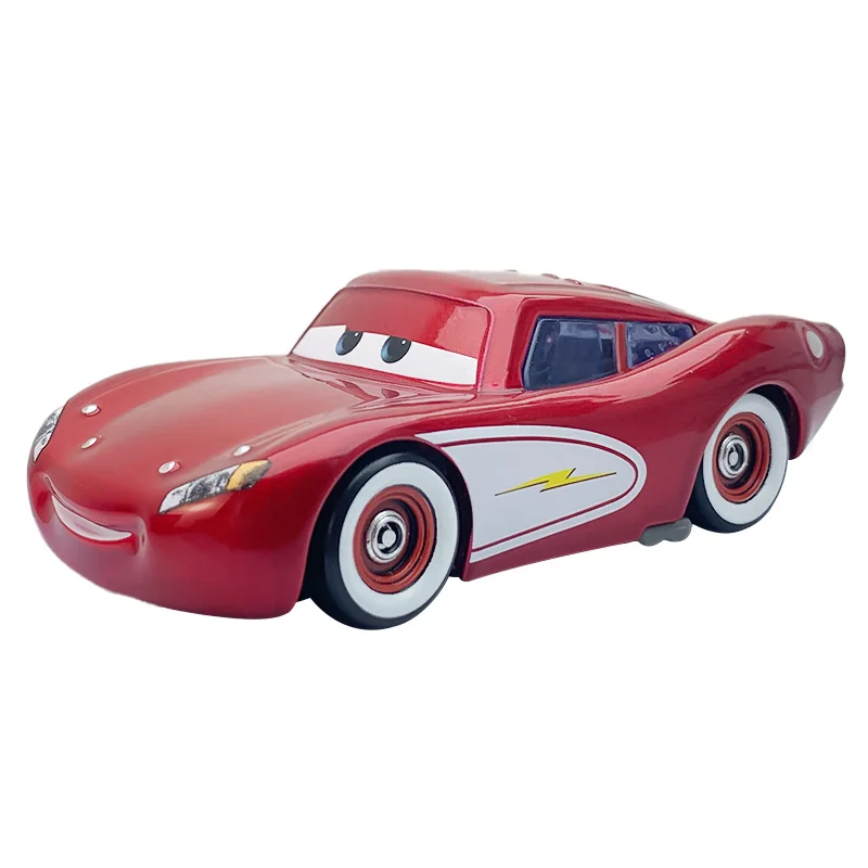 Disney-Pixar 2 Toy Car para Crianças, McQueen, Jackson, Tempestade, 1:55, Metal Fundido, Liga, Modelo, Presente de Aniversário, Natal, Novo