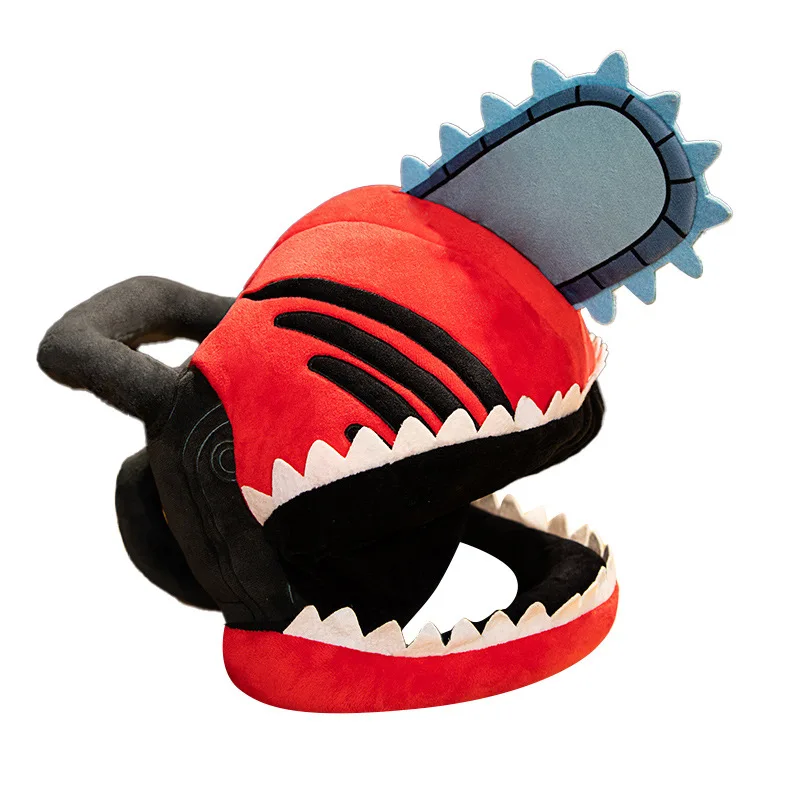 Anime ChainsawMan Pochitaa Cosplay Headgear Helmet Plush Doll Toy Halloween Masquerade Party Carnival Props Xmas Gift