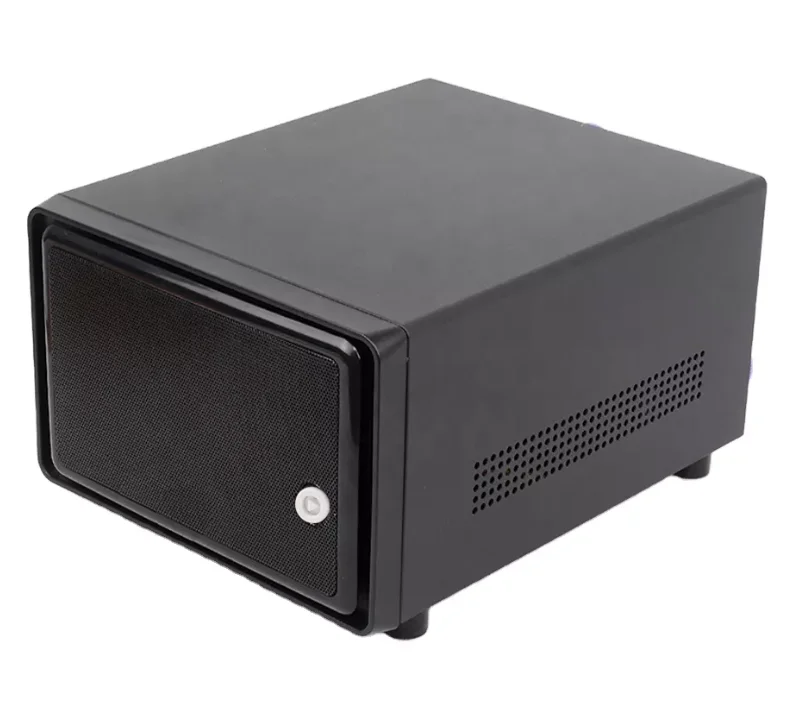 Compact Desktop NAS 2bays Hotswap Storage server with J4105 4core M.2 128GB 4GB RAM NAS02-J41