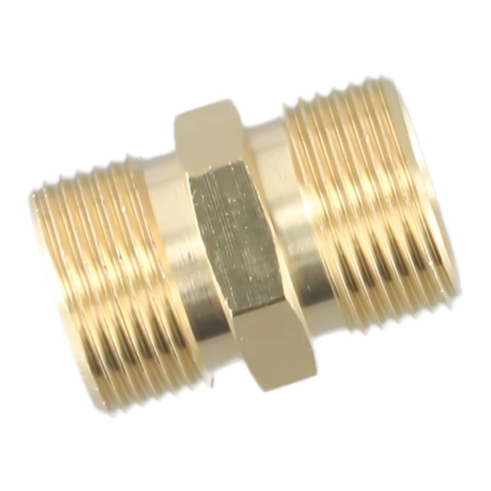 Adattatore per idropulitrice ad alta pressione Connettore di prolunga per tubo flessibile per rondella M22 da 14 mm a 15 mm Adattatore per raccordo femmina con filettatura maschio Attrezzi da giardino