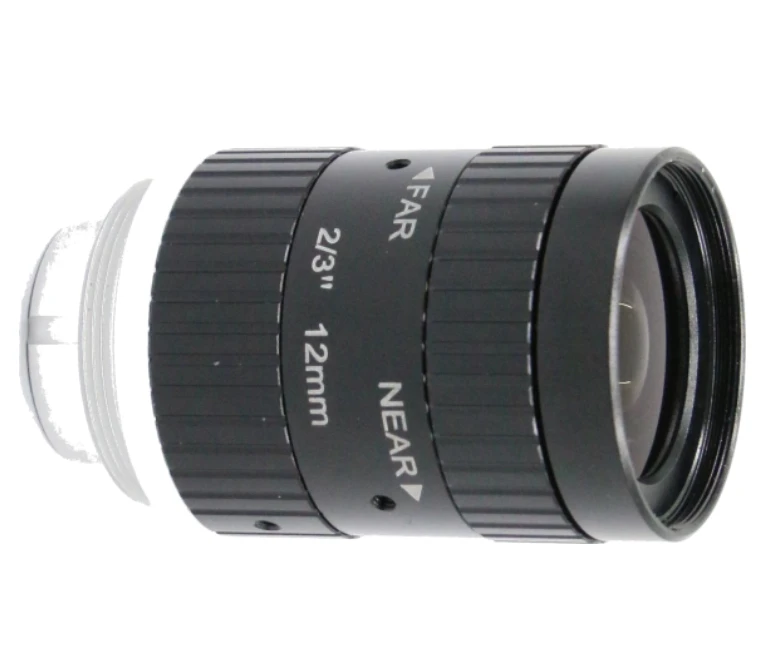 

2/3" 10MP 12mm FA Lens CCTV Lens Ultra-high resolution lens C-Mount Multi-layer coating high transmittance Compact structure