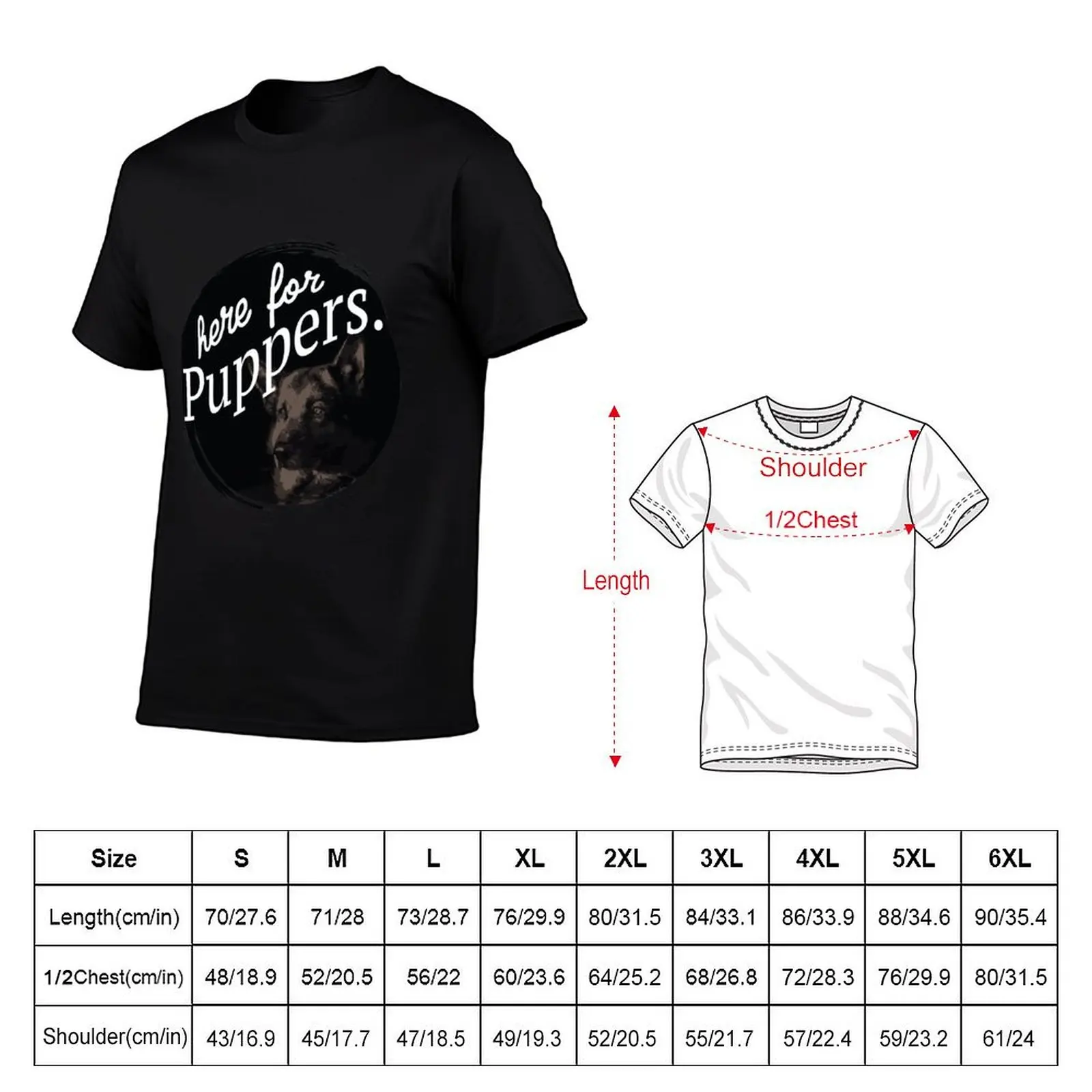 Here for the Puppers- Letterkenny T-Shirt Cool Dry Performance T-Shirt