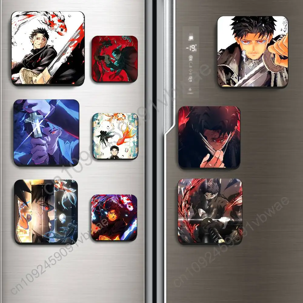 

Chihiro Rokuhira Kagurabachi BestSelling Refrigerator Magnetic Sticker Fridge Magnets Adhesive to Metal Surfaces Leaves