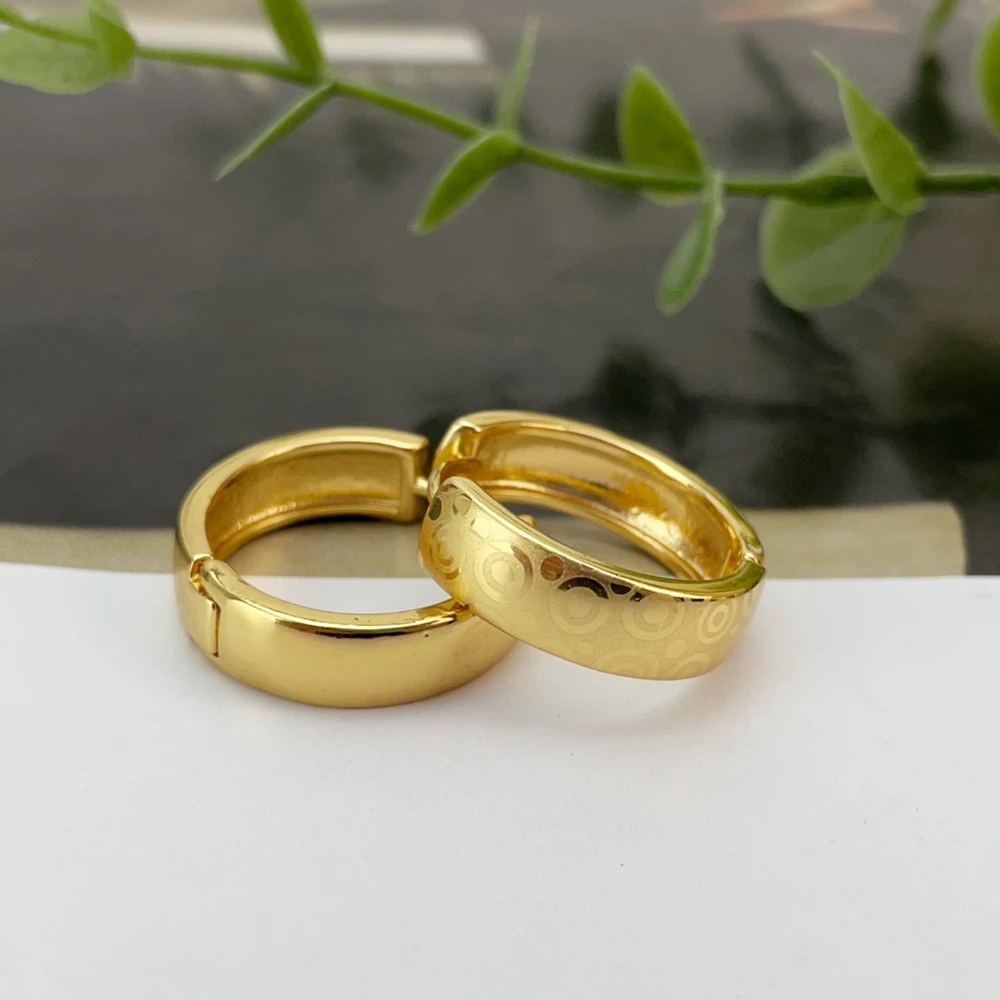Yuminglai Fashion Luxury Dubai Jewelry Accessories Superior Quality Goldplated Earrings for Women FHK24390