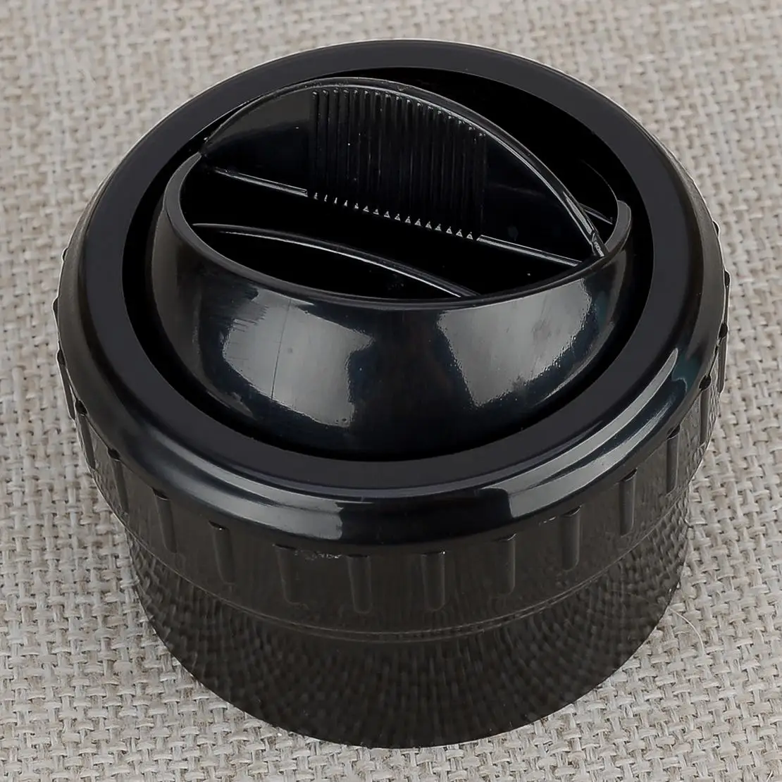 Black ABS 61mm Round A/C Air Conditioning Outlet Vent Universal for Marine Boat Yacht Bus Car Truck RV New