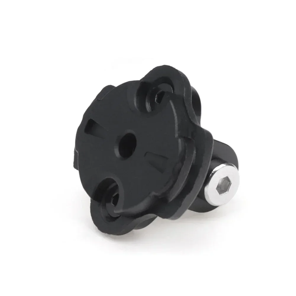 Adattatore di montaggio in lega di alluminio per Garmin bicicletta Computer supporto maschio staffa Action videocamere supporto per montaggio su luce