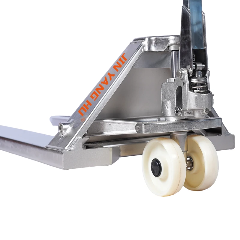 Factory Cleanroom Hand Pallet Truck 2000Lbs  Rust-Free Pallet Jack Mover for Hygienic Material Handling Forklift Truck