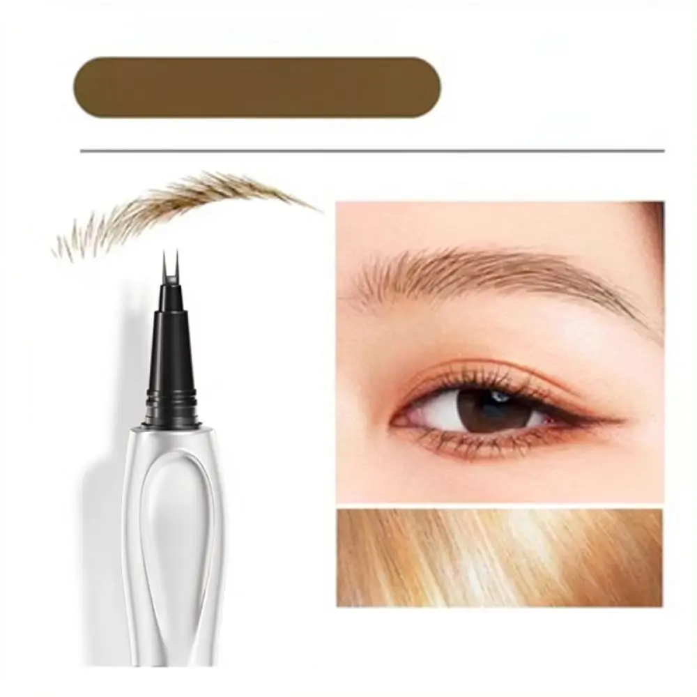 For VIPABC Waterproof Eyebrow Tattoo Pen Long Wearing Eye Liner Cosmetic Smooth Application Natural Hair Effect Tool
