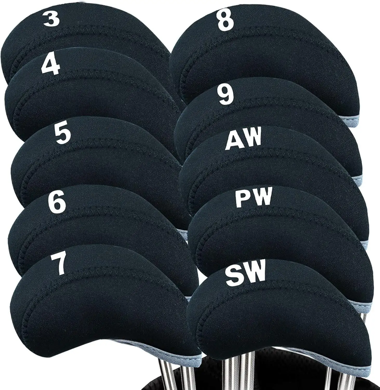 Callaway Compatible Iron Golf Head Covers - usage example