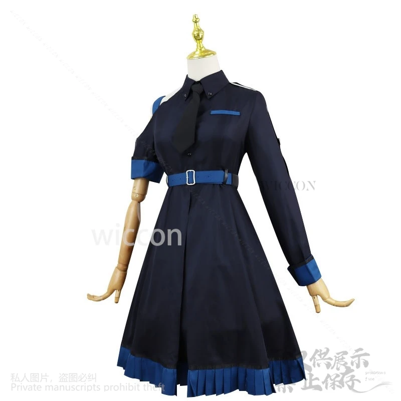 Anime Spel Gakuen Idolm @ Ster Cosplay Katsuragi Lilja Kostuum Pruiken Lolita Jurk Uniform Vrouw Sexy Halloween Verjaardagsfeestje Pak